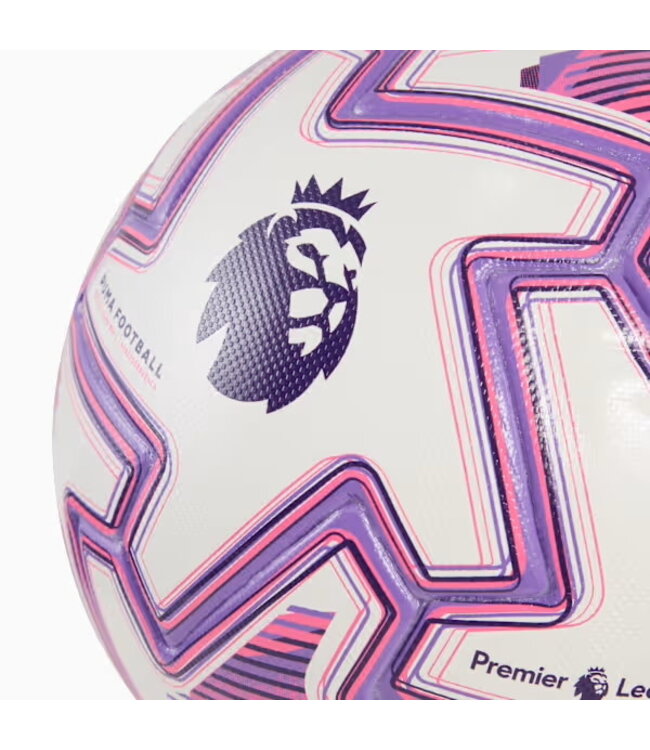 PUMA Orbita Pro Premier League Brilliance FIFA Quality Pro Ball 25/26 (White/Purple)