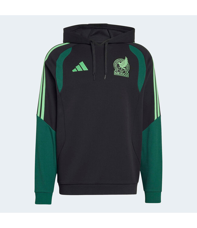 Adidas Mexico 2026 Tiro Sweat Hoodie (Black/Green)