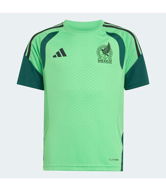 Adidas MEXICO 2026 TIRO TRAINING YOUTH JERSEY (LIME/BLACK)