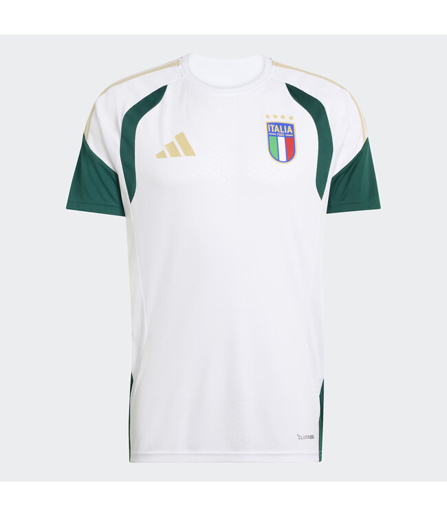 Adidas Italy 2026 Tiro Training Jersey (White/Green)