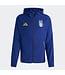 Adidas Italy 2026 Tiro Travel Full Zip Windbreaker Jacket (Blue)