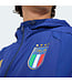 Adidas Italy 2026 Tiro Travel Full Zip Windbreaker Jacket (Blue)