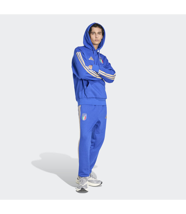 Adidas Italy 2026 DNA Fleece Hoodie (Blue)