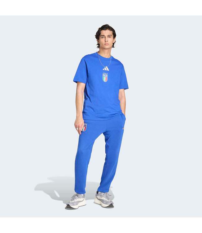 Adidas Italy 2026 DNA Graphic T-Shirt (Blue)