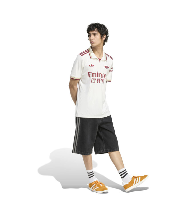 Adidas Arsenal 25/26 Third Jersey (White/Red)