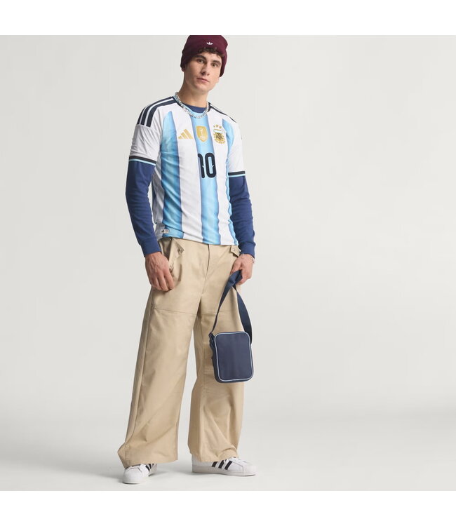 Adidas Argentina Messi 2026 Authentic Home Jersey (White/Blue)