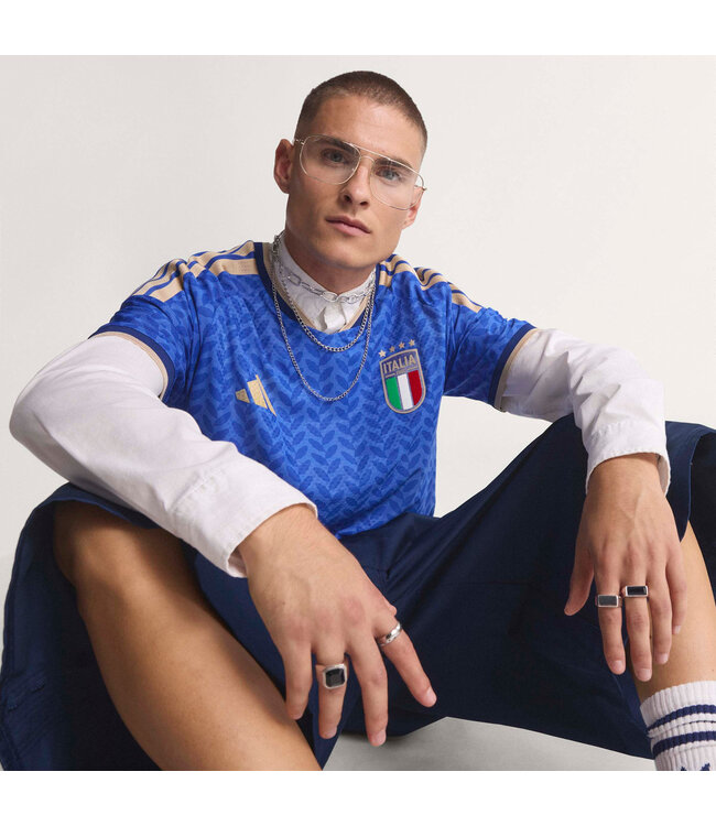 Adidas Italy 2026 Authentic Home Jersey (Blue)
