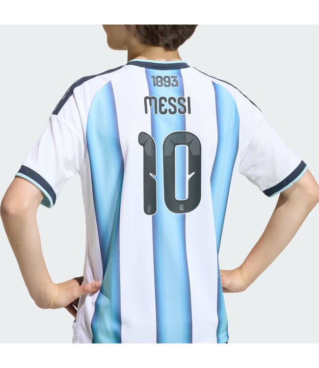 Adidas Argentina Messi 2026 Home Jersey Youth (White/Blue)