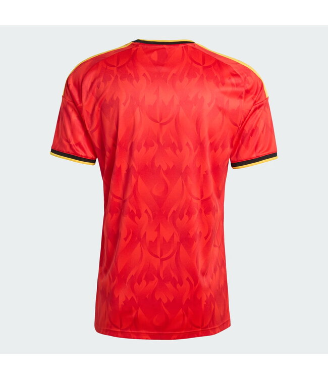 Adidas Belgium 2026 Home Jersey (Red/Yellow)