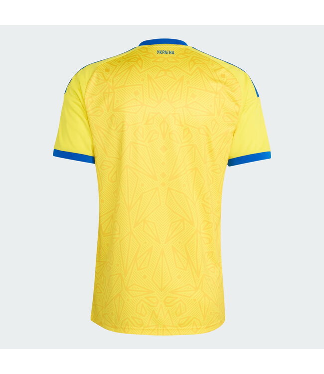 Adidas Ukraine 2026 Home Jersey (Yellow/Blue)
