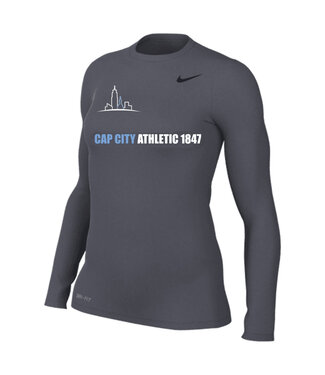 Nike CAP CITY TEAM LEGEND L/S TEE WOMEN (GRAY)