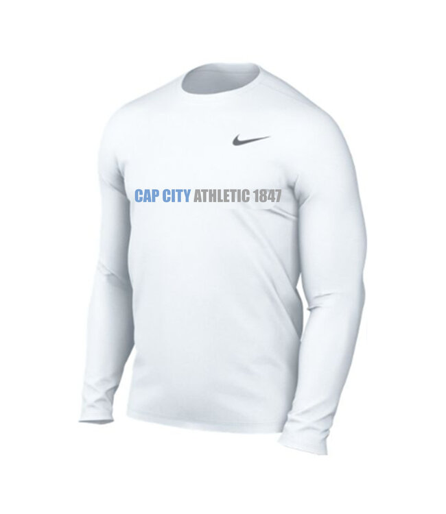 Nike CAP CITY LEGEND L/S TEE YOUTH (WHITE)