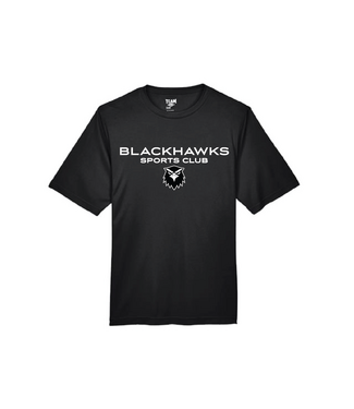 TEAM 365 BLACKHAWKS PERFORMANCE TEE (BLK)