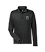 TEAM 365 BLACKHAWKS PERFORMANCE 1/4 ZIP (BLACK)
