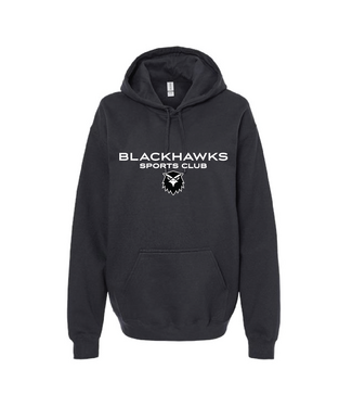 BLACKHAWKS LOGO HOODIE (BLK)