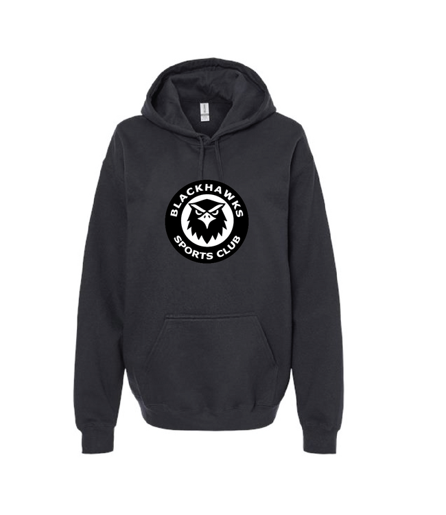 BLACKHAWKS LOGO HOODIE (BLK)
