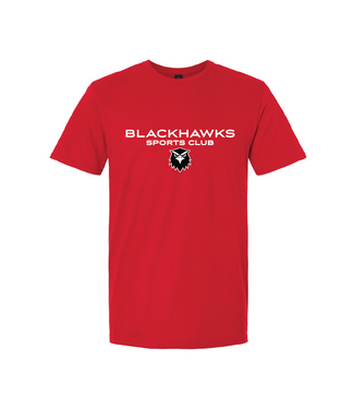 BLACKHAWKS SS SOFT TEE (RED)