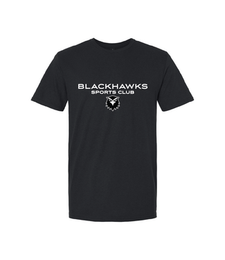BLACKHAWKS SS SOFT TEE (BLK)