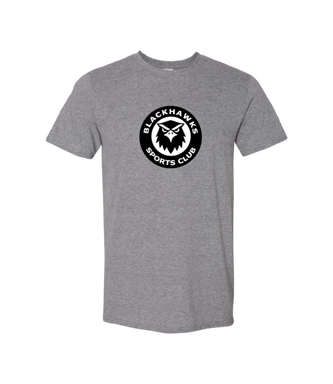 BLACKHAWKS SS SOFT TEE (GRAY)