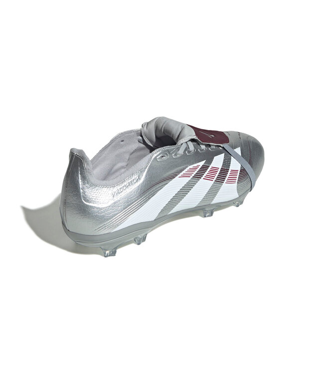 Adidas Predator League Fold-Over Tongue "Jude Bellingham" FG (Silver/Maroon)
