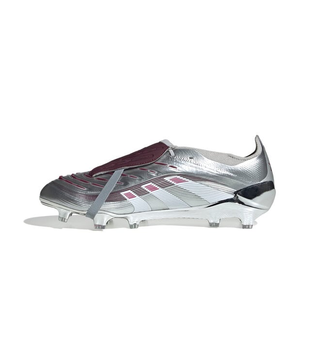 Adidas Predator Elite Fold-Over Tongue "Jude Bellingham" FG (Silver/Maroon)