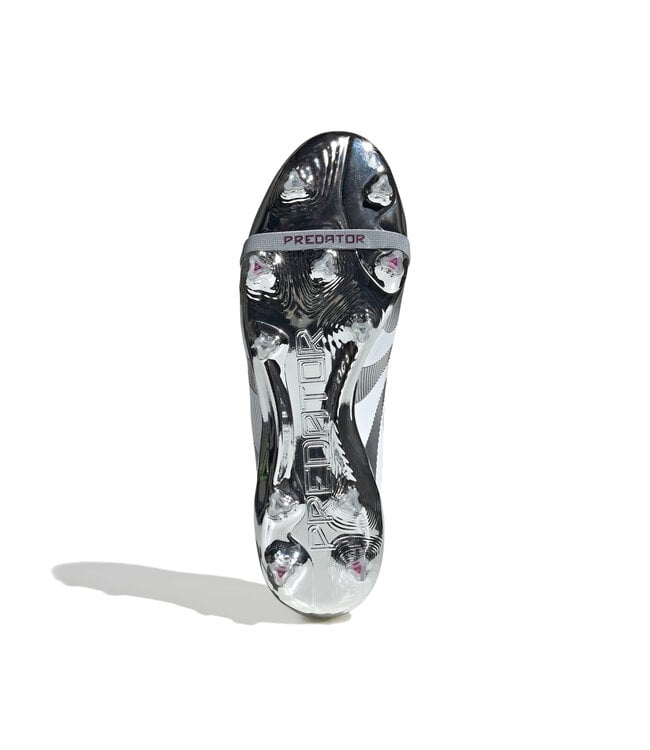 Adidas Predator Elite Fold-Over Tongue "Jude Bellingham" FG (Silver/Maroon)