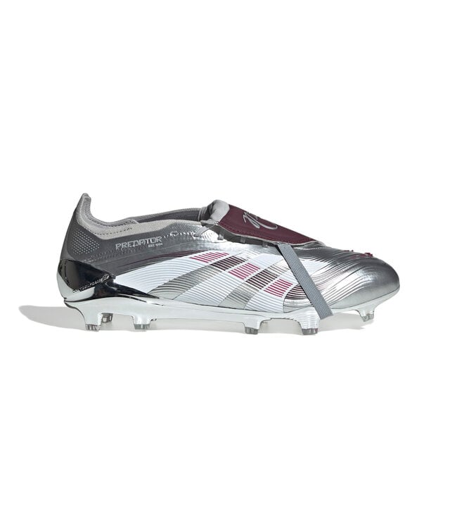 Adidas Predator Elite Fold-Over Tongue "Jude Bellingham" FG (Silver/Maroon)