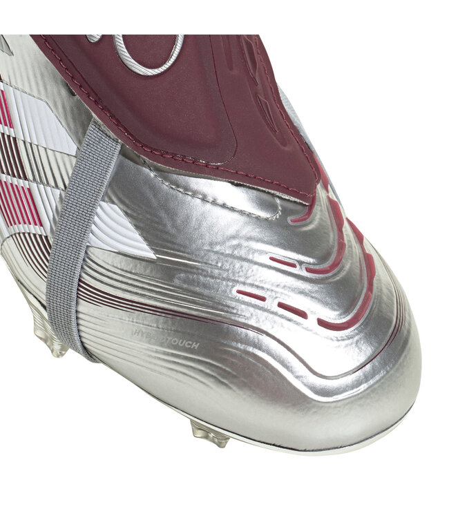 Adidas Predator Elite Fold-Over Tongue "Jude Bellingham" FG (Silver/Maroon)
