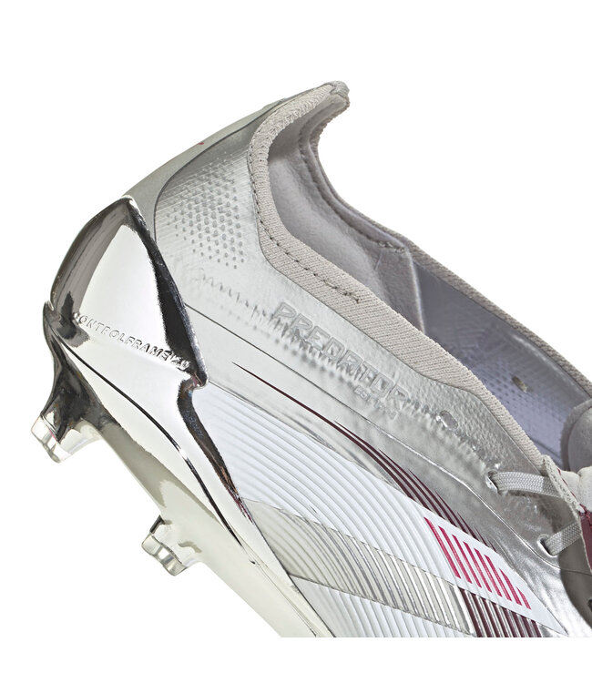 Adidas Predator Elite Fold-Over Tongue "Jude Bellingham" FG (Silver/Maroon)