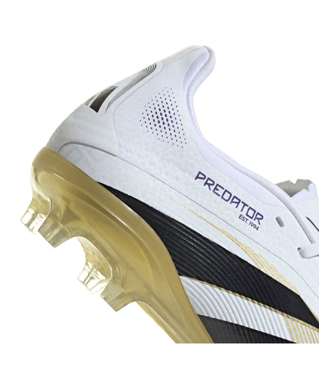 Adidas Predator Elite 25 FG Jr (White/Gold/Black)