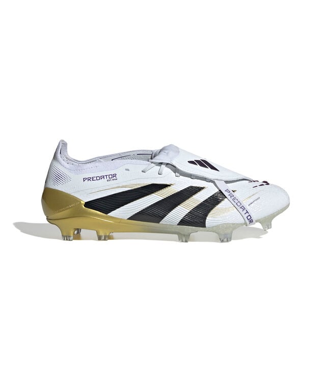 Adidas Predator Elite 25 Fold-Over Tongue FG (White/Gold/Black)