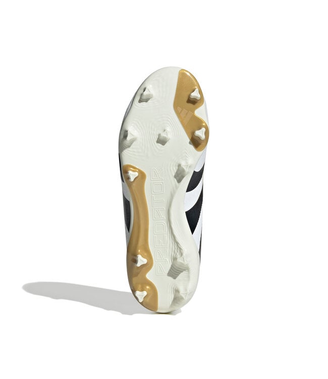 Adidas Predator League 25 FG Jr (White/Gold/Black)