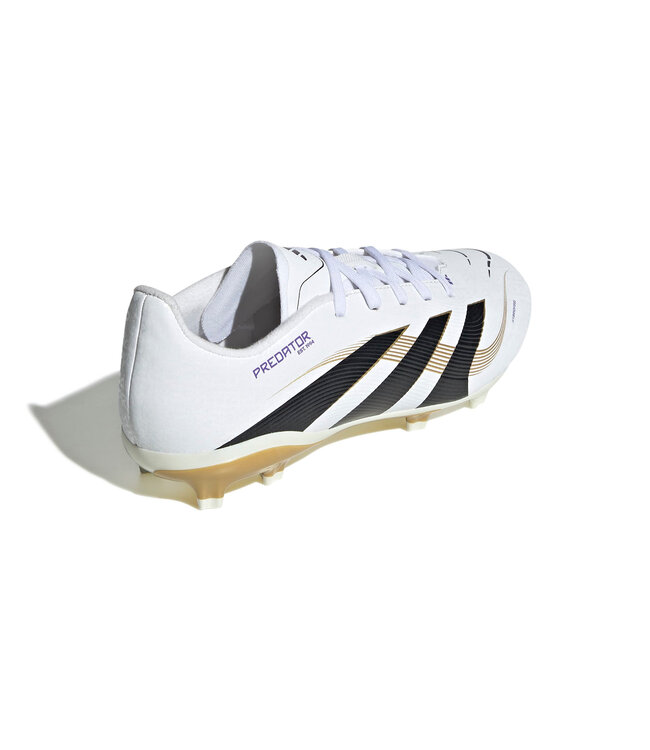 Adidas Predator League 25 FG Jr (White/Gold/Black)