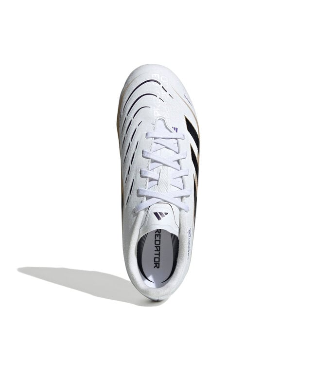 Adidas Predator League 25 FG Jr (White/Gold/Black)