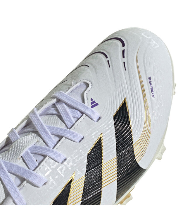 Adidas Predator League 25 FG Jr (White/Gold/Black)