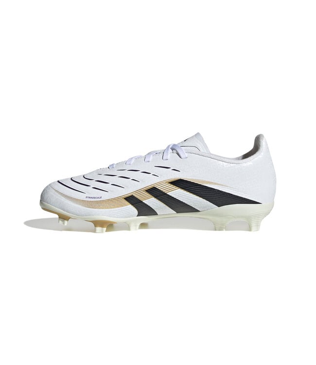 Adidas Predator League 25 FG Jr (White/Gold/Black)
