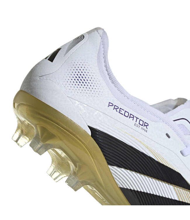 Adidas Predator Pro 25 FG (White/Gold/Black)