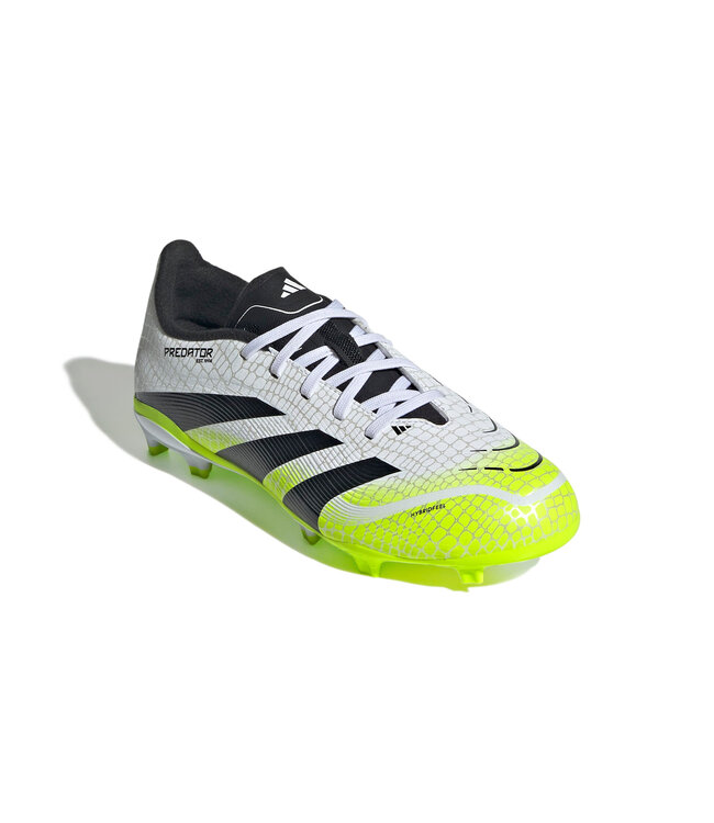 Adidas Predator League 25 FG Jr (White/Lime/Black)