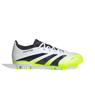 Adidas PREDATOR LEAGUE 25 FG JR (WHITE/LIME/BLACK)