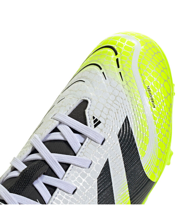 Adidas Predator League 25 FG Jr (White/Lime/Black)