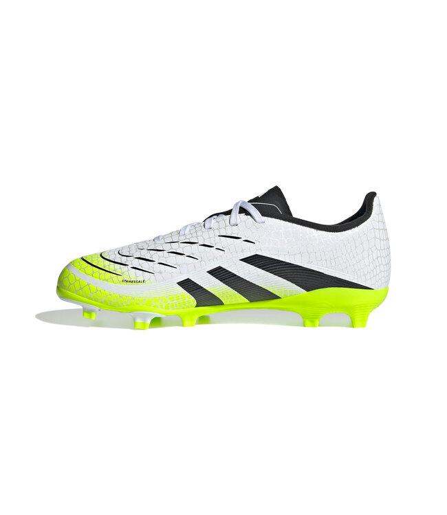 Adidas Predator League 25 FG Jr (White/Lime/Black)