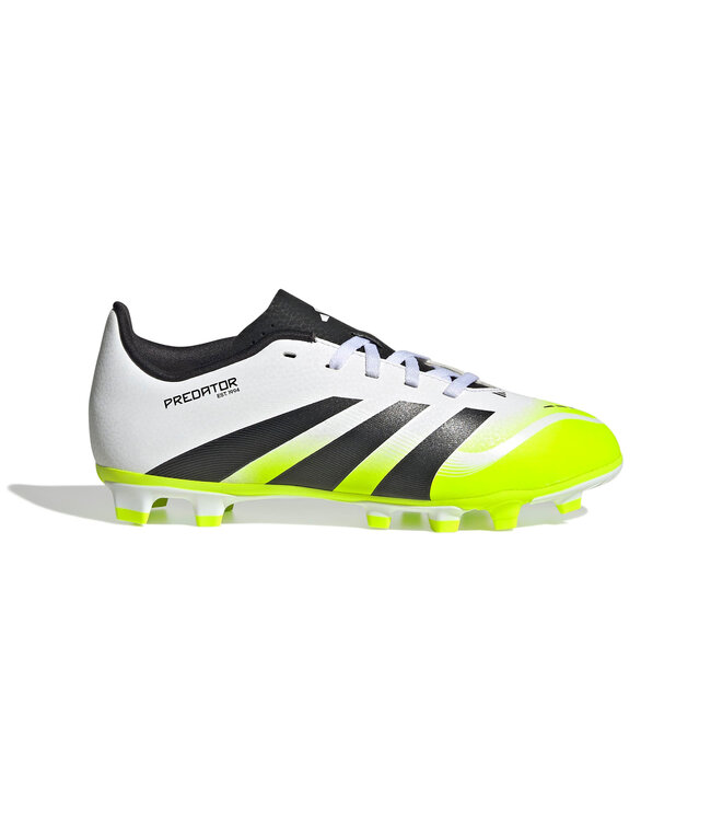 Adidas Predator Club 25 FG/MG Jr (White/Lime/Black)