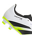 Adidas Predator Club 25 FG/MG Jr (White/Lime/Black)