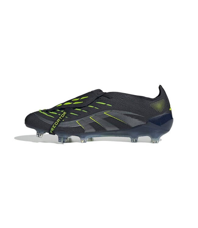 Adidas Predator Elite 25 Fold-Over Tongue FG (Black/Lime)
