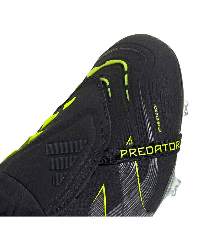 Adidas Predator Elite 25 Fold-Over Tongue FG (Black/Lime)