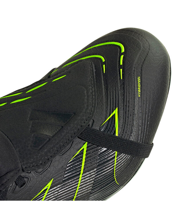 Adidas Predator League 25 Fold-Over Tongue FG (Black/Lime)