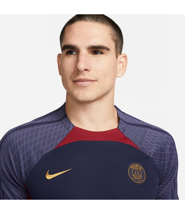 Nike PSG 23/24 Strike Training Jersey (Navy/Gold)