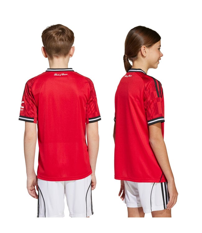 Adidas Manchester United 25/26 Home Jersey Youth (Red/White)