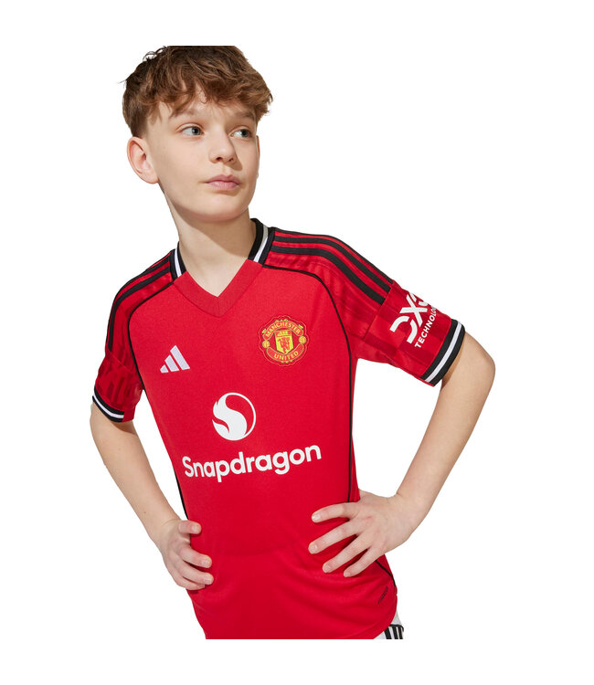 Adidas Manchester United 25/26 Home Jersey Youth (Red/White)