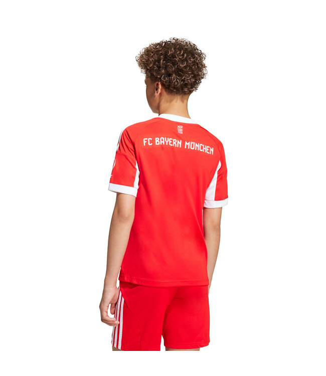 Adidas Bayern 25/26 Home Jersey Youth (Red/White)